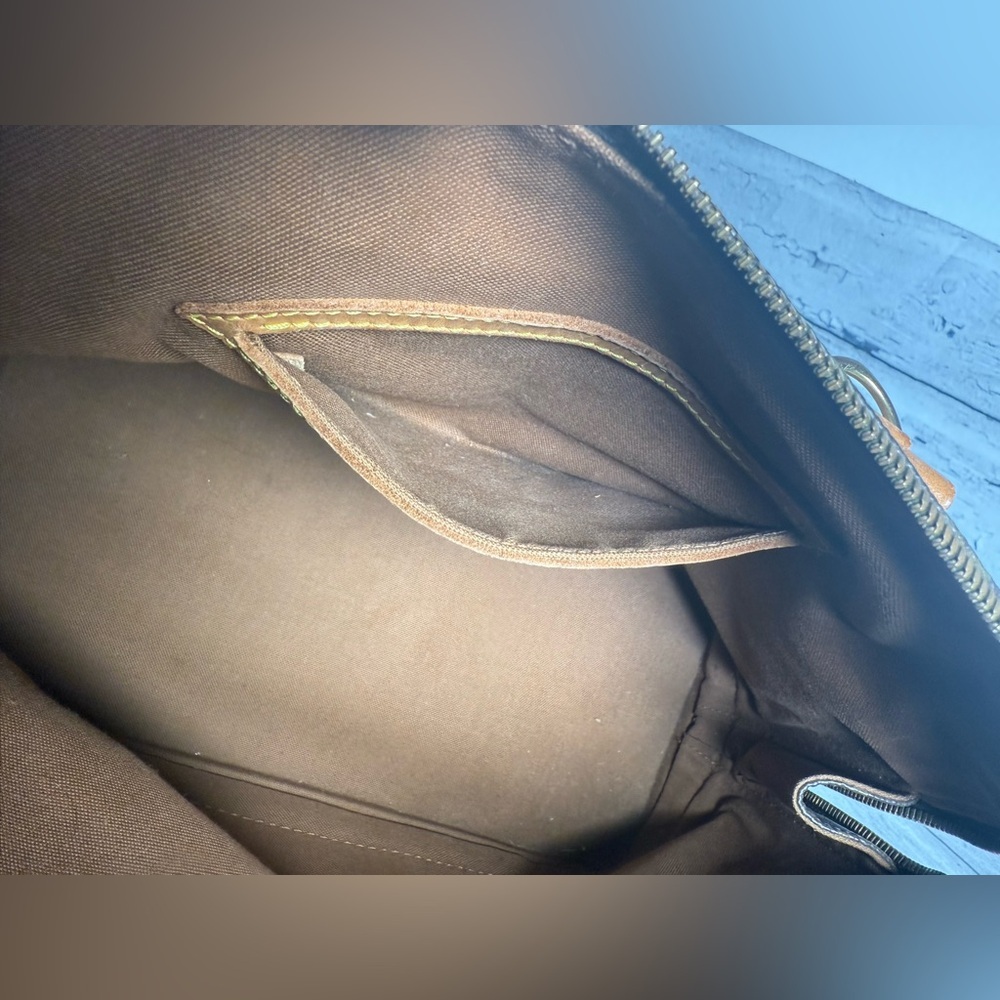 Louis Vuitton Alma Brown Monogram Leather Canvas Handbag - Picture 15 of 16